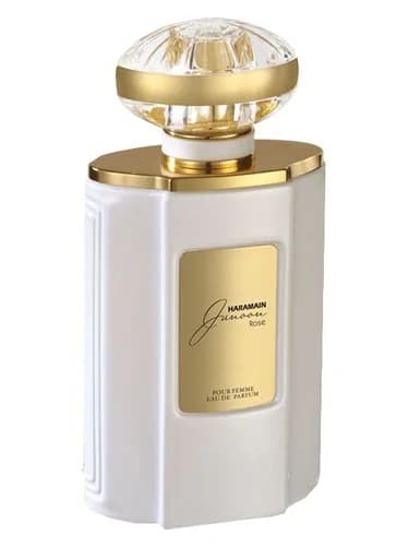 Frasco del perfume Junoon Rose de Al Haramain Perfumes — fragancia femenino