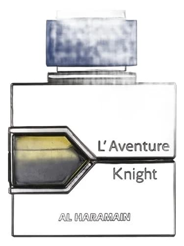 Frasco del perfume L Aventure Knight de Al Haramain Perfumes — fragancia masculino