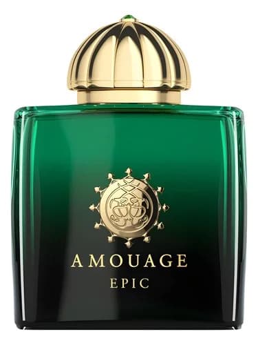 Frasco del perfume Epic Woman de Amouage — fragancia femenino