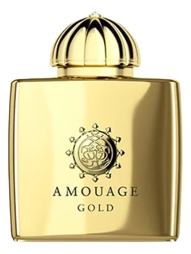 Frasco del perfume Gold Woman de Amouage — fragancia femenino