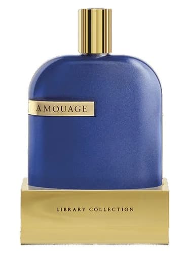 Frasco del perfume The Library Collection Opus Xi de Amouage — fragancia unisex