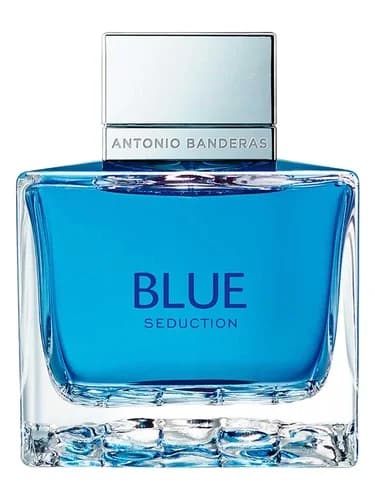 Frasco del perfume Blue Seduction de Antonio Banderas — fragancia masculino