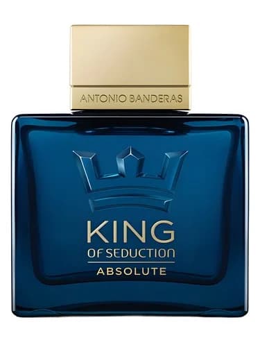 Frasco del perfume King Of Seduction Absolute de Antonio Banderas — fragancia masculino