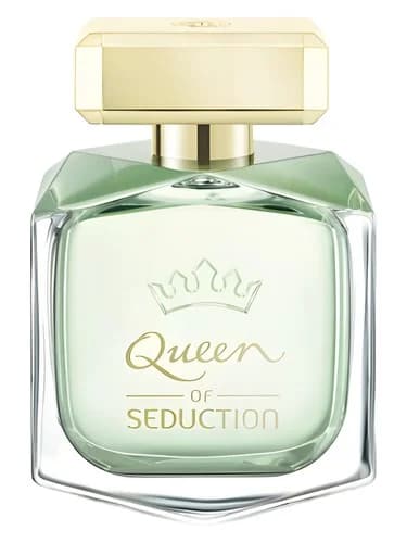 Frasco del perfume Queen Of Seduction de Antonio Banderas — fragancia femenino