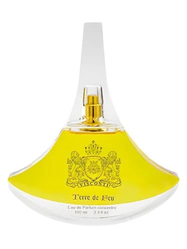 Frasco del perfume Terre De Feu de Antonio Visconti — fragancia femenino