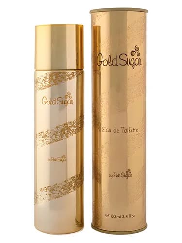Frasco del perfume Gold Sugar de Aquolina — fragancia femenino