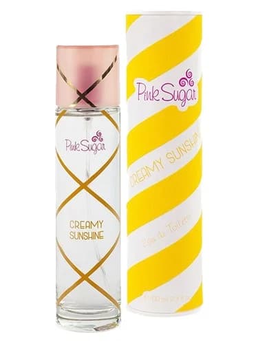 Frasco del perfume Pink Sugar Creamy Sunshine de Aquolina — fragancia femenino
