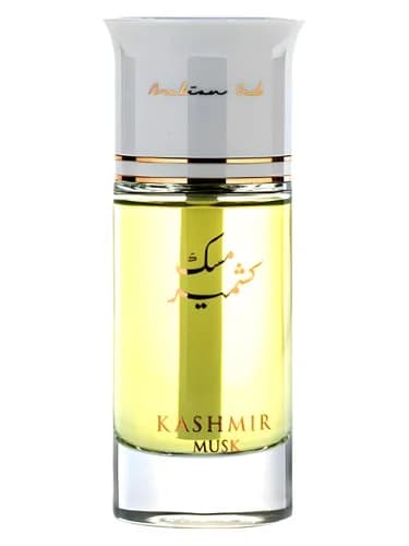 Frasco del perfume Kashmir Musk de Arabian Oud — fragancia unisex
