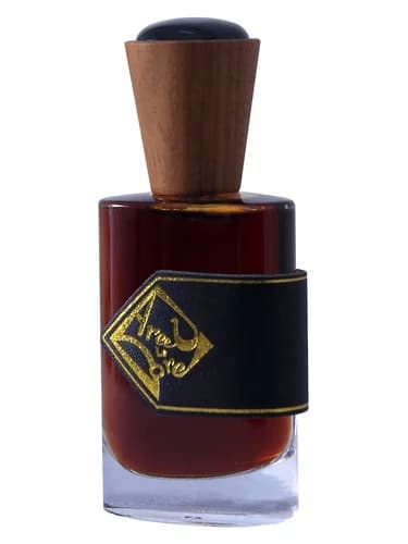 Frasco del perfume Oud Luwak de Areej Le Dore — fragancia unisex