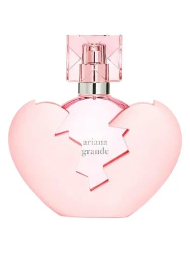 Frasco del perfume Thank U Next de Ariana Grande — fragancia femenino