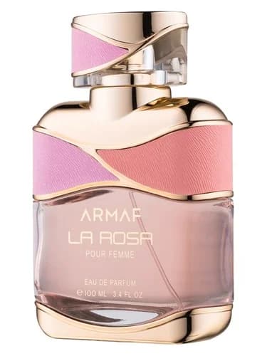 Frasco del perfume La Rosa de Armaf — fragancia femenino