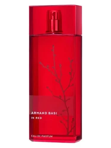 Frasco del perfume In Red Edp de Armand Basi — fragancia femenino