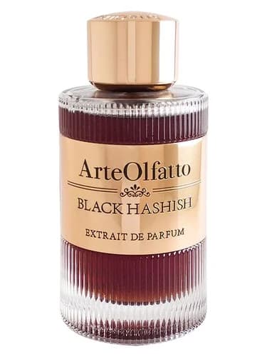 Frasco del perfume Black Hashish de Arteolfatto — fragancia unisex