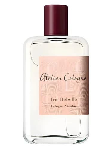 Frasco del perfume Iris Rebelle de Atelier Cologne — fragancia unisex