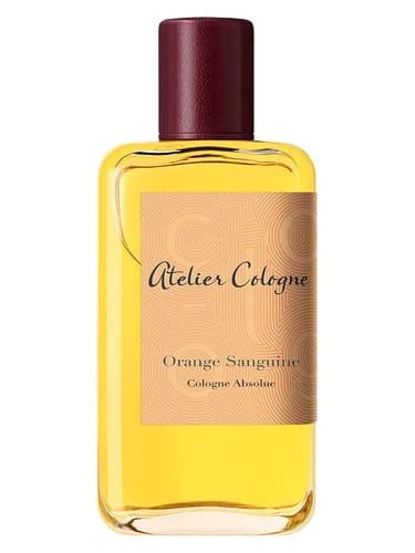 Frasco del perfume Orange Sanguine de Atelier Cologne — fragancia unisex