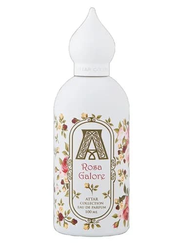 Frasco del perfume Rosa Galore de Attar Collection — fragancia femenino