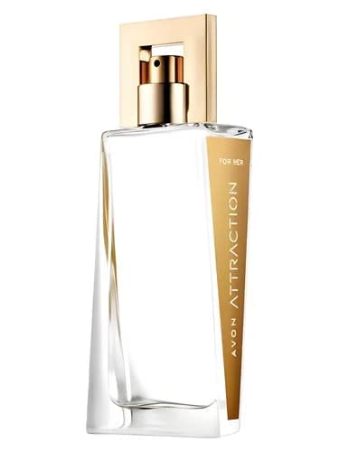 Frasco del perfume Attraction de Avon — fragancia femenino