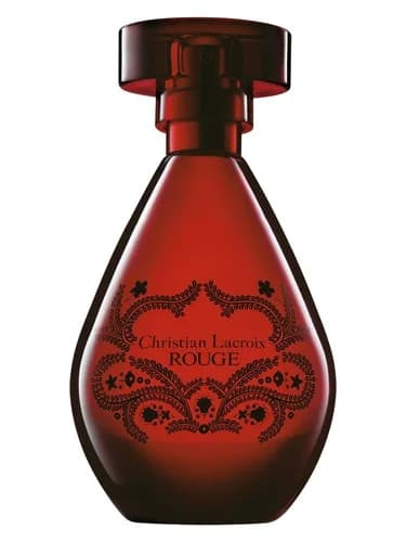 Frasco del perfume Christian Lacroix Rouge de Avon — fragancia femenino