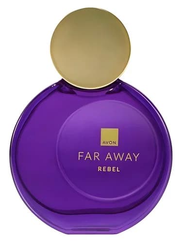 Frasco del perfume Far Away Rebel de Avon — fragancia femenino
