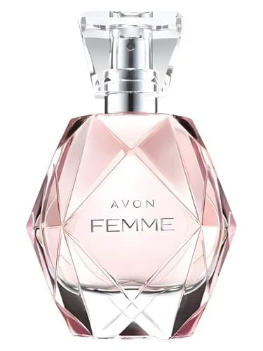 Frasco del perfume Femme de Avon — fragancia femenino