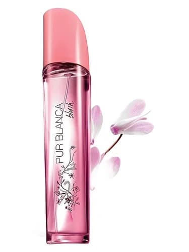 Frasco del perfume Pur Blanca Blush de Avon — fragancia femenino