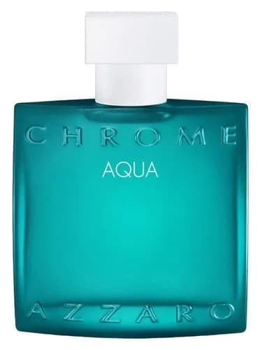 Frasco del perfume Azzaro Chrome Aqua de Azzaro — fragancia masculino