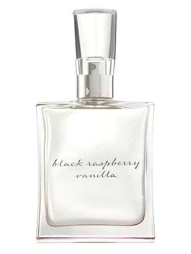 Frasco del perfume Black Raspberry Vanilla de Bath Body Works — fragancia femenino