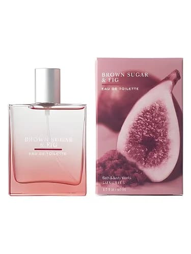 Frasco del perfume Brown Sugar Fig de Bath Body Works — fragancia femenino