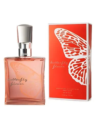 Frasco del perfume Butterfly Flower de Bath Body Works — fragancia femenino