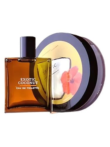 Frasco del perfume Exotic Coconut de Bath Body Works — fragancia femenino