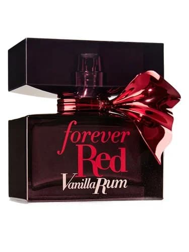Frasco del perfume Forever Red Vanilla Rum de Bath Body Works — fragancia femenino