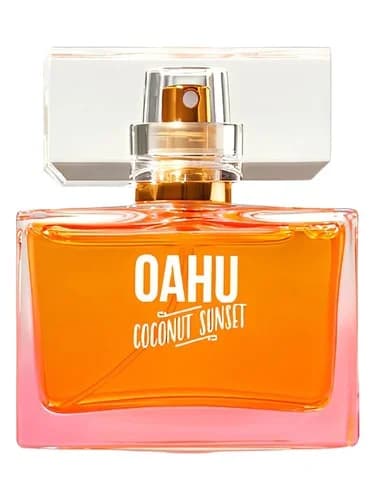 Frasco del perfume Oahu Coconut Sunset de Bath Body Works — fragancia femenino