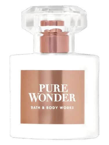 Frasco del perfume Pure Wonder de Bath Body Works — fragancia femenino