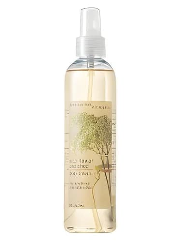Frasco del perfume Riceflower Shea de Bath Body Works — fragancia femenino