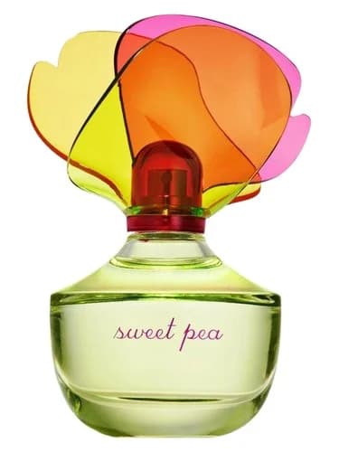 Frasco del perfume Sweet Pea de Bath Body Works — fragancia femenino
