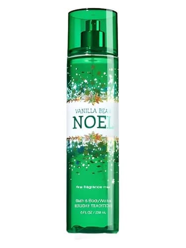 Frasco del perfume Vanilla Bean Noel de Bath Body Works — fragancia femenino
