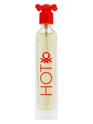 Frasco del perfume Benetton Hot de Benetton — fragancia unisex