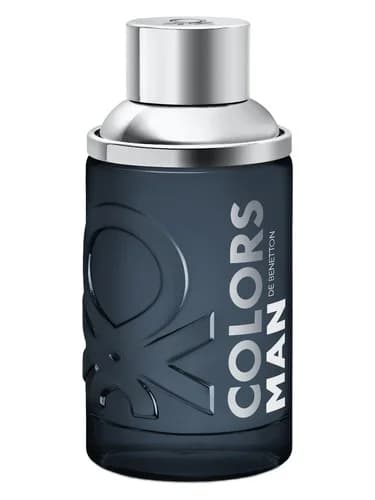 Frasco del perfume Colors Man Black de Benetton — fragancia masculino
