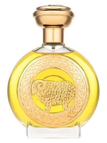 Frasco del perfume Golden Aries de Boadicea The Victorious — fragancia unisex