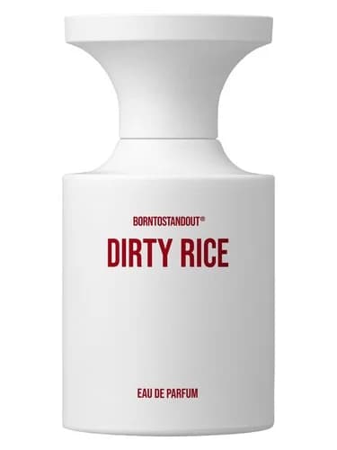 Frasco del perfume Dirty Rice de Borntostandout — fragancia unisex