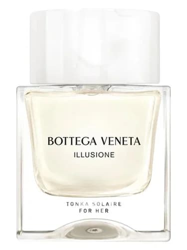 Frasco del perfume Illusione Tonka Solaire de Bottega Veneta — fragancia femenino