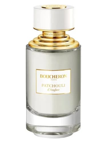 Frasco del perfume Patchouli D Angkor de Boucheron — fragancia unisex