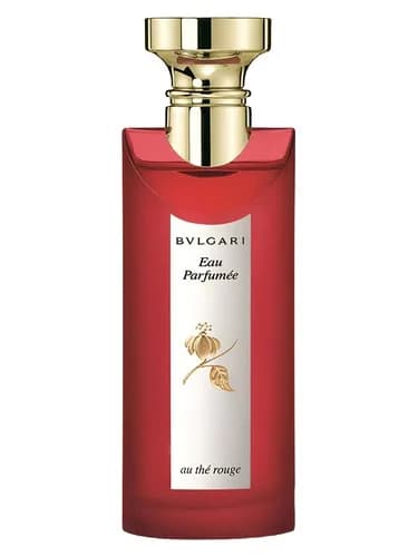 Frasco del perfume Eau Parfumee Au The Rouge de Bvlgari — fragancia unisex