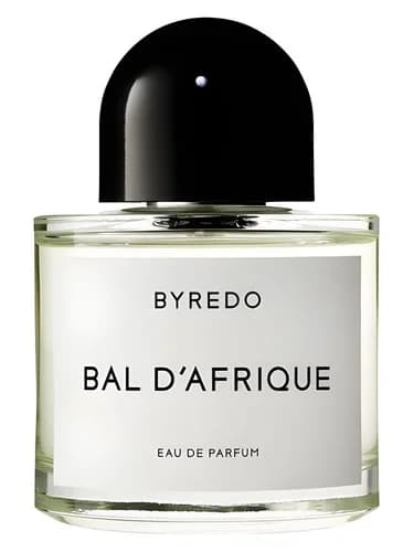 Frasco del perfume Bal D Afrique de Byredo — fragancia unisex
