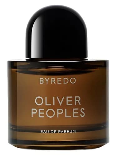 Frasco del perfume Oliver Peoples Champagne de Byredo — fragancia unisex