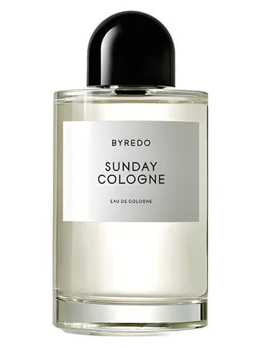 Frasco del perfume Sunday Cologne Eau De Cologne de Byredo — fragancia unisex
