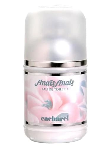 Frasco del perfume Anais Anais de Cacharel — fragancia femenino