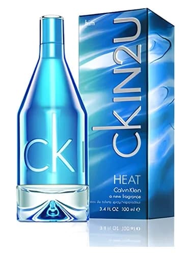 Frasco del perfume Ck In2u Heat For Him de Calvin Klein — fragancia masculino