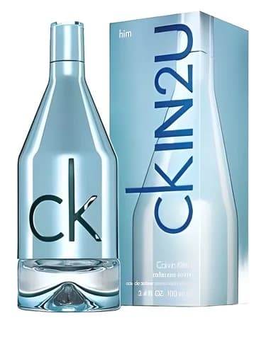 Frasco del perfume Ck In2u Him Collectables de Calvin Klein — fragancia masculino