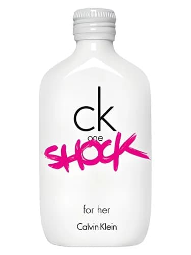 Frasco del perfume Ck One Shock For Her de Calvin Klein — fragancia femenino